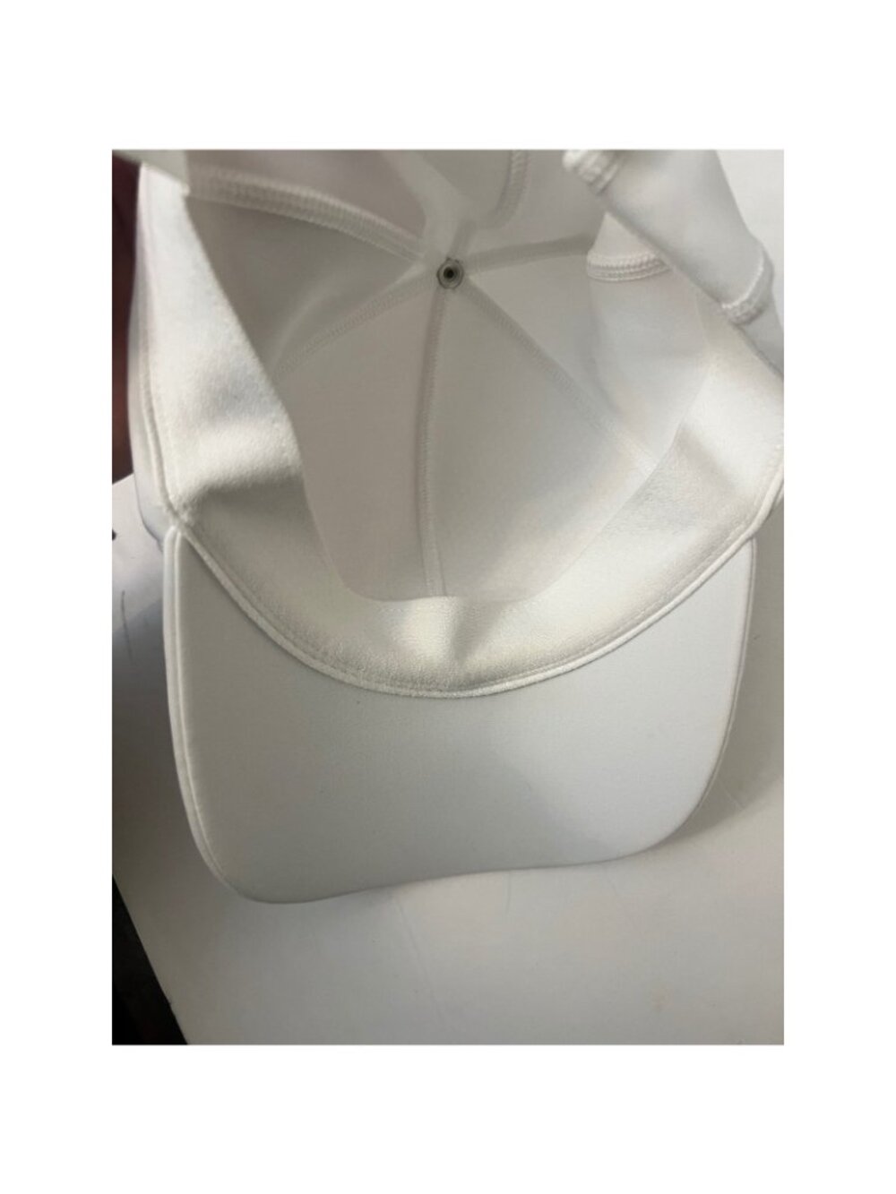Lululemon White Baseball Cap Mens Womens Running Gym Hat Adjustable Buckle Sport - Picture 8 of 8